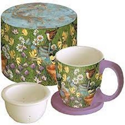 Garden Pots Tea Cup Set